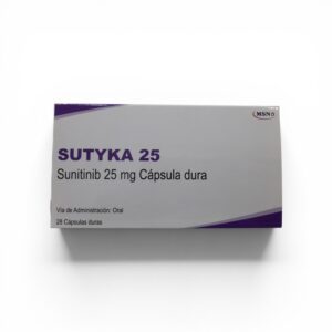 Sutyka 25mg (sunitinib) caja x 28 unid