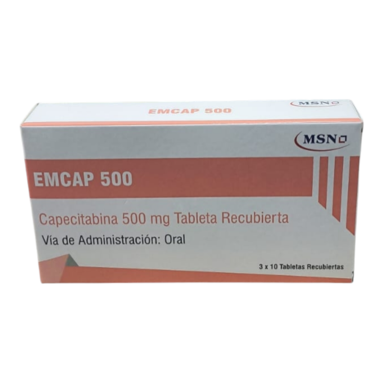 Emcap 500 capecitabina tableta - caja x 30