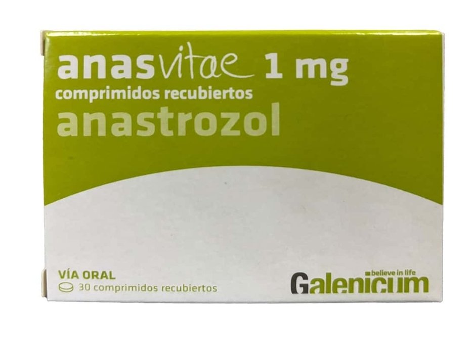 Anasvitae 1Mg (Anastrozol) - 30 comprimidos recubiertos