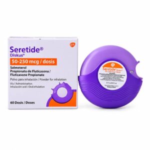 Seretide Diskus 50/250mcg/ dosis polvo de inhalación