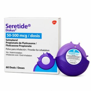 Seretide Diskus 50/500mcg/ dosis polvo de inhalación
