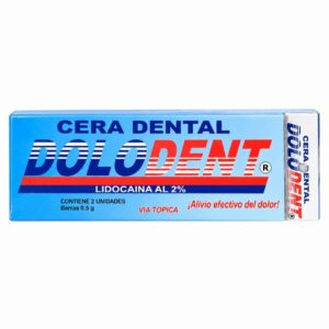 Dolodent cera dental caja x 12 unidades