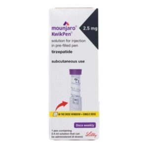 Mounjaro Kwikpen 2.5/0.6 - 2.4ml Trat sobrepeso