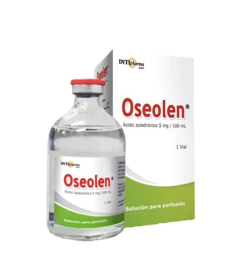 Oseolen ácido zolendronico 5mg/100ml - Solución ampolla x 1