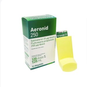 Aeronid 250 Suspensión Aerosol Inhalación Bucal
