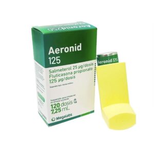 Aeronid 125 Suspensión Aerosol Inhalación Bucal