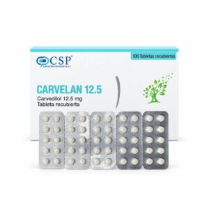 Carvelan 12.5 (carvedilol)- Caja x 100 unid.