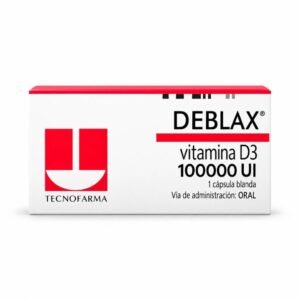 Deblax 100000UI D3 Cápsula blanda x 1