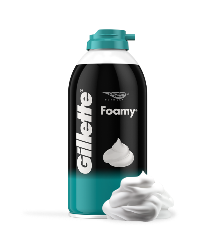 Espuma de afeitar Gillette Foamy 322ml