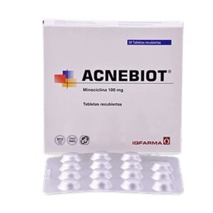 Acnebiot 100 Mg Tabletas Recubiertas - Caja 30 UN - CAJA 30 UN