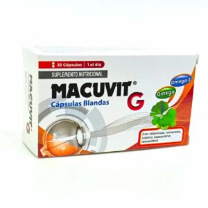 Macuvit G cápsula blanda - Caja x 30 unid.