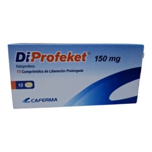 Di-Profeket 150mg Ketoprofeno - Caja x 10 Tab lib prolong