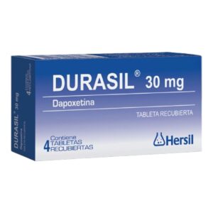 Durasil 30mg Dapoxetina - Caja x 4 tab