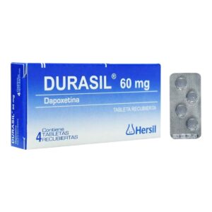 Durasil 60mg Dapoxetina - Caja x 4 tab