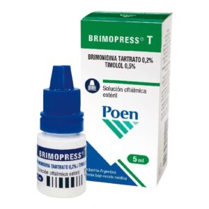 Brimopress T (Brimonidina) Solución Oftálmica - Frasco 5 ML