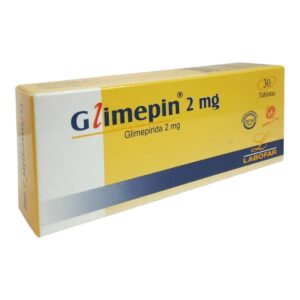 Glimepin 2mg (glimepirida) - Caja x 30 unid.