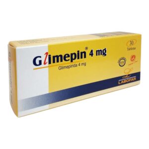 Glimepin 4mg (glimepirida) - Caja x 30 unid.