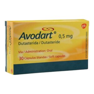 Avodart 0.5 - Caja x 30 cápsulas blandas