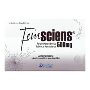 Femsciens 500mg (Acido Mefenamico) Tab - Caja x10