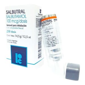 Salbutral Salbutamol 100mcg - 250 dosis