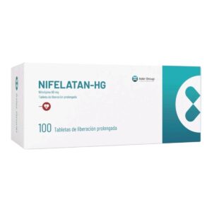 Nifelatan - Hg 60mg Nifedipino - Caja x 100 tab.