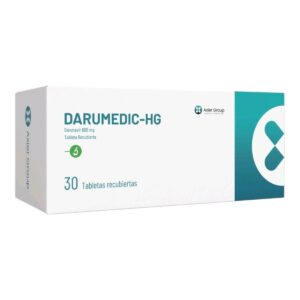 Darumedic - Hg Darunavir 600mg - Caja x 30 tabletas Recubiertas