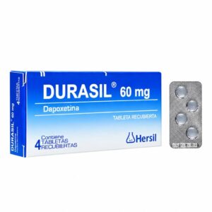 Durasil 60mg Dapoxetina - Caja x 4 tab
