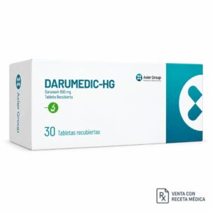 Darumedic - Hg Darunavir 600mg - Caja x 30 tabletas Recubiertas