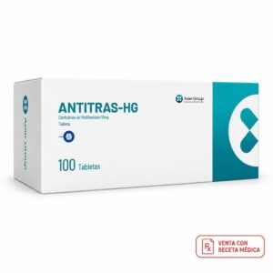 Antitras-Hg metilfenidato 10mg - blister x 10 unid.
