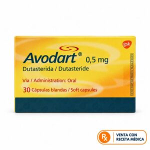 Avodart 0.5 - Caja x 30 cápsulas blandas