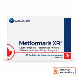 Metformaris XR 750mg - 30 tab. Liberacion prolongada.