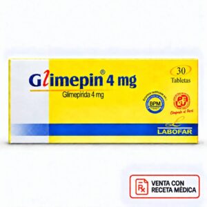 Glimepin 4mg (glimepirida) - Caja x 30 unid.