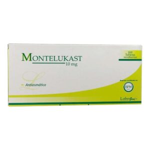 Montelukast 4mg - Caja x 100 tabletas Recubiertas.