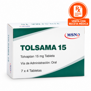 Tosalma 15 mg tolvaptan - Caja x 28unid.